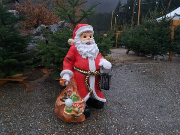 Weihnachtsmann mit Sack