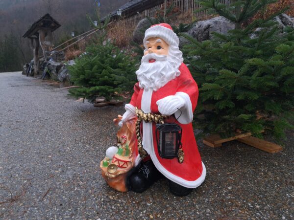 Weihnachtsmann mit Sack